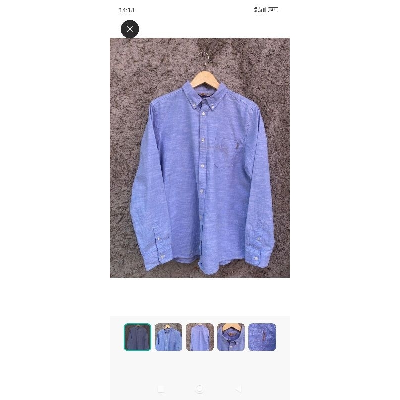 kemeja carhartt original