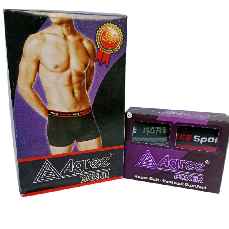 AGREE BOXER CD 6603 Isi 2 Pcs