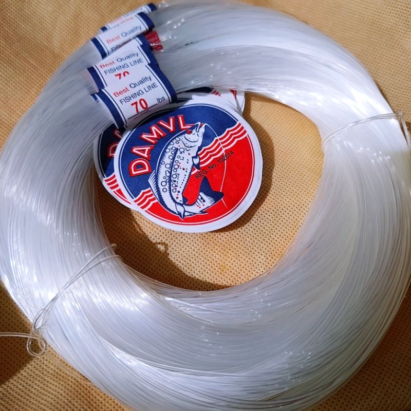 Senar Damyl 1pcs 70 Lbs 0.90mm Senar PancingDamil1Rol kurang lebih panjang 30m