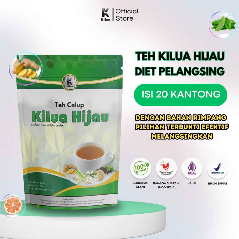 

KILUA - Teh Hijau Pelangsing Tubuh Aroma Melati Manis tanpa Kalori