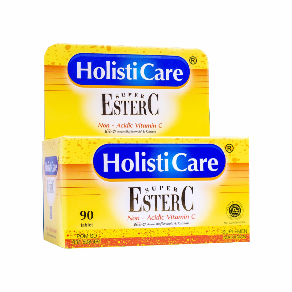 HOLISTICARE ESTER C 90 / HOLISTICARE ESTER C BOTOL 90 / HOLISTICARE ESTER C / VITAMIN C BOTOL