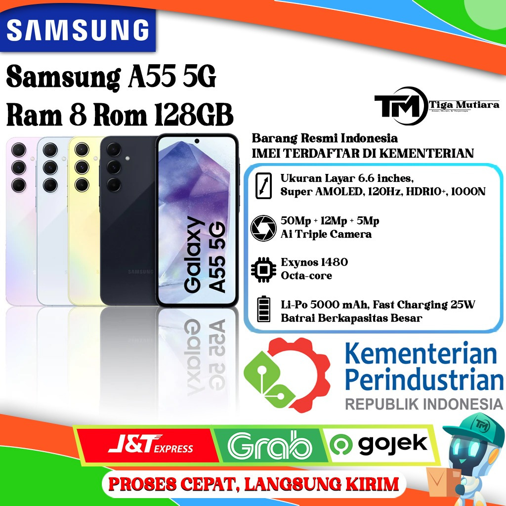Samsung A55 5G Ram 8/128GB | Rm 8/256GB | Ram 12/256GB