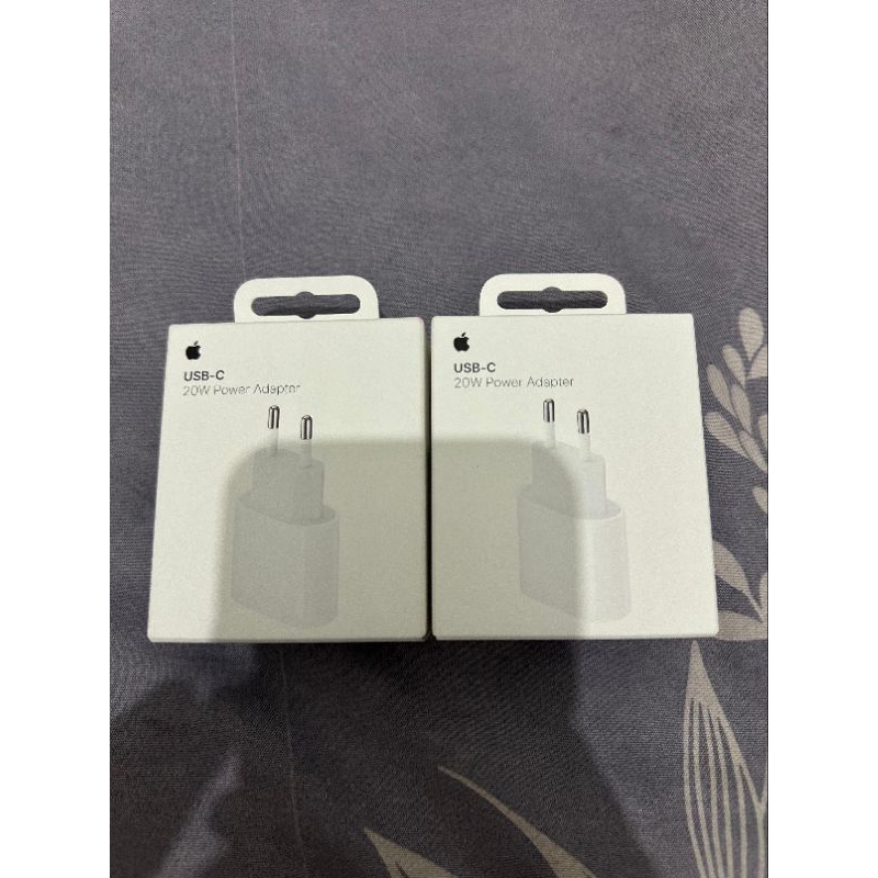 adaptor charger original iPhone 20 watt