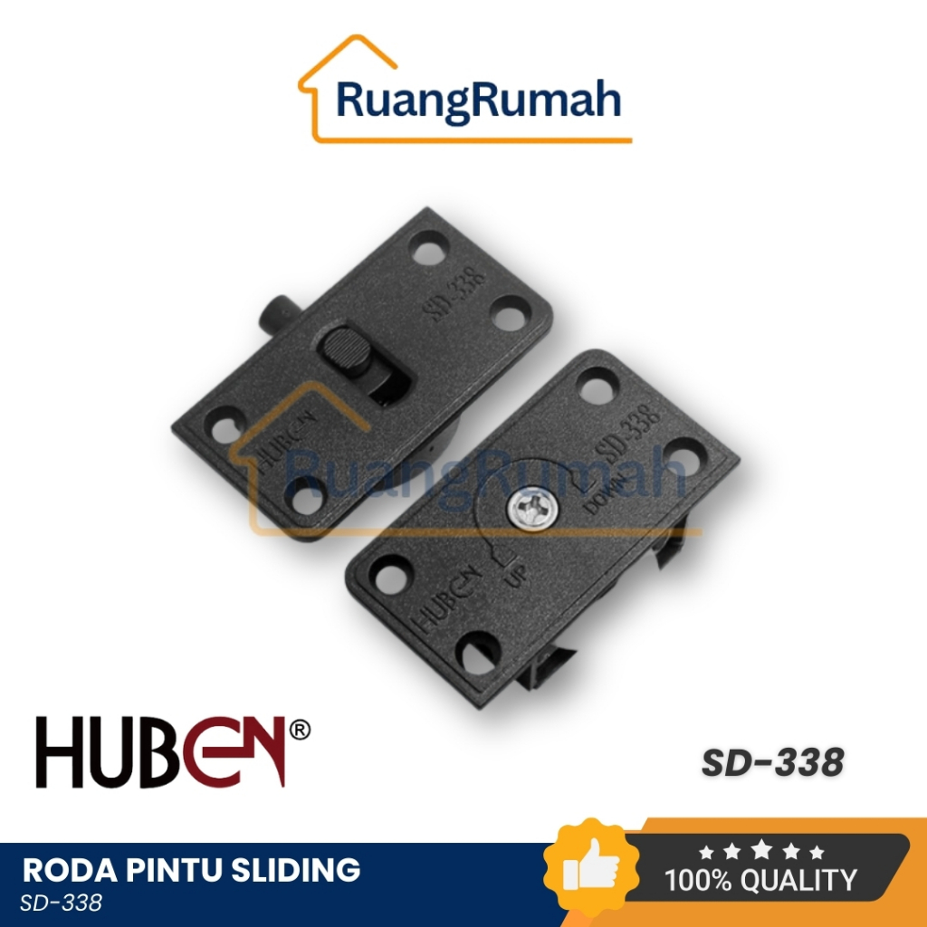 HUBEN SD-338 Roda Pintu Lemari Sliding Roda Pintu Lemari Geser