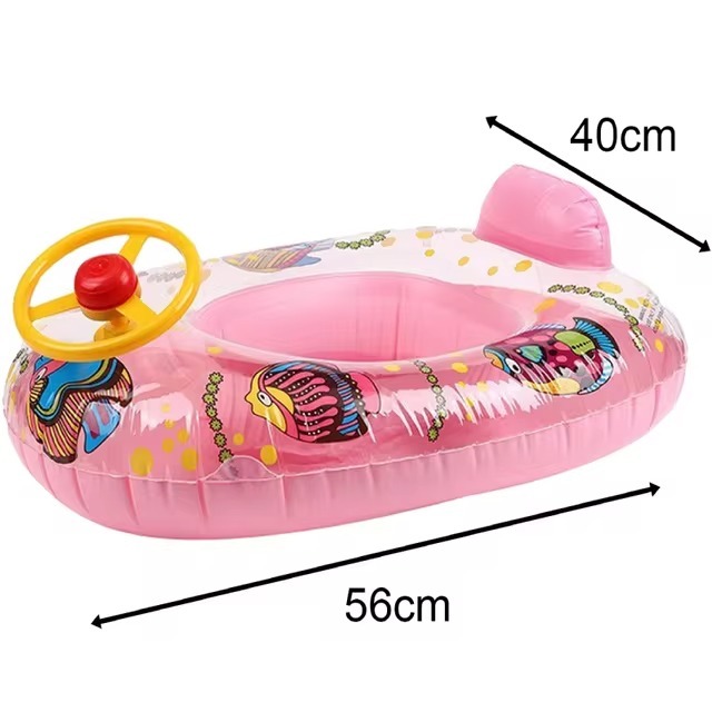Pelampung Renang Setir Baby Boat Sea Ban Renang Bayi Setir Ban Berenang Anak Karakter