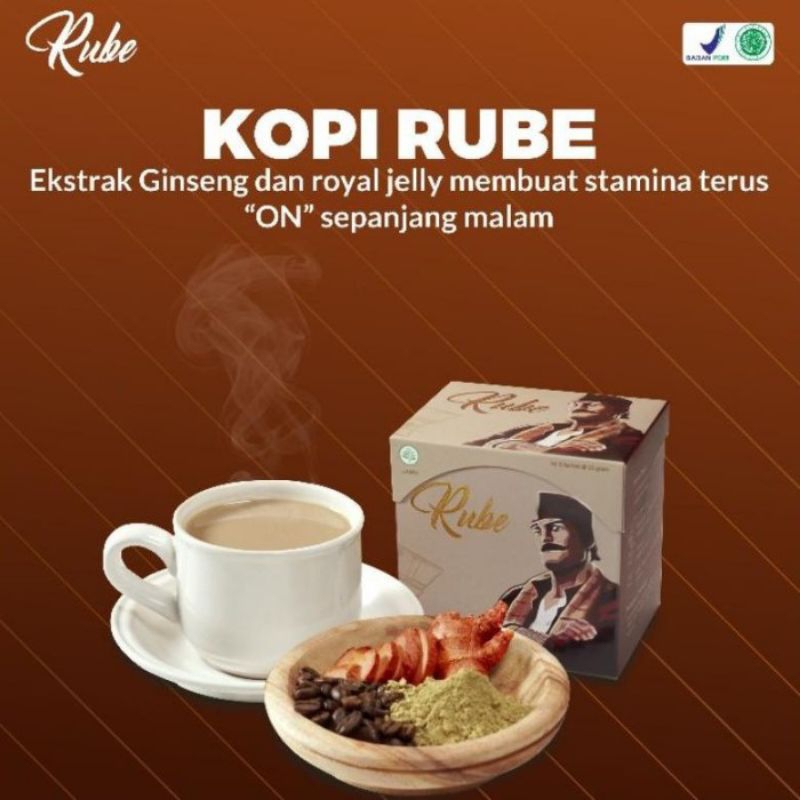 

Kopi Rube Kopi Multivitamin Original BPOM 1 Box Isi 5 Sachet Rube Coffee Original