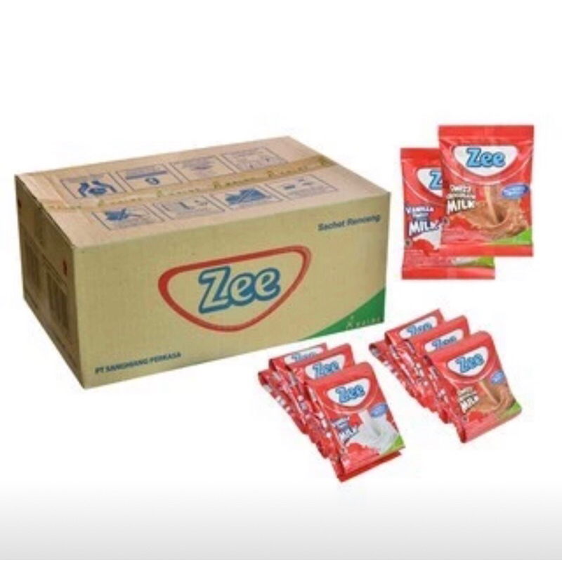 

Grosir Karton - Zee Sachet Renceng - Vanila & Coklat (12 renceng x 10 x 38 g)