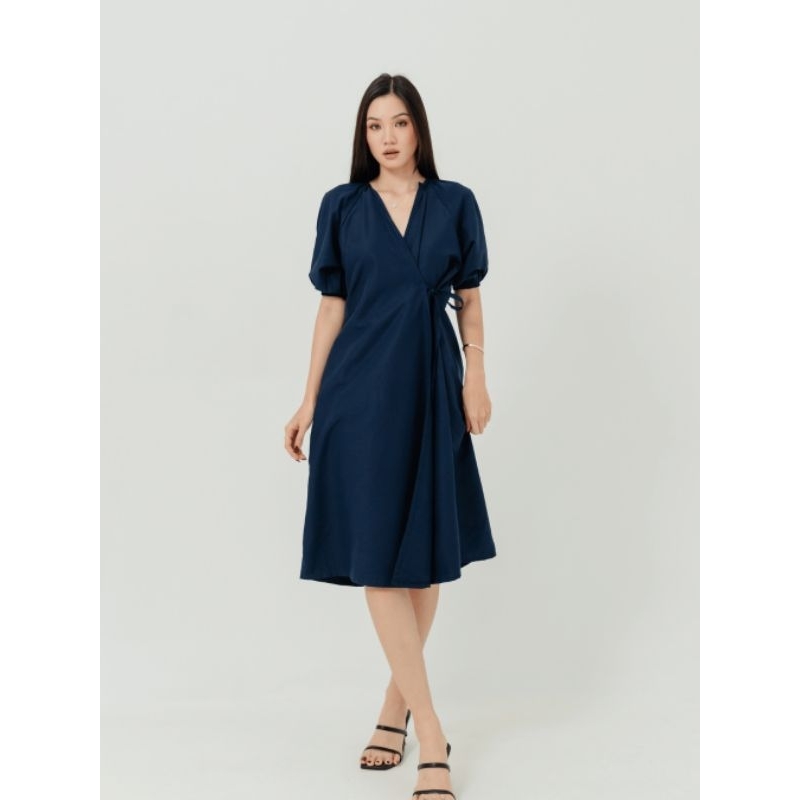 B1G1 MELROSE KIERA DRESS - SUMMER MIDI DRESS CASUAL BUMIL BUSUI FRIENDLY  KOREAN STYLE DRESS WANITA 