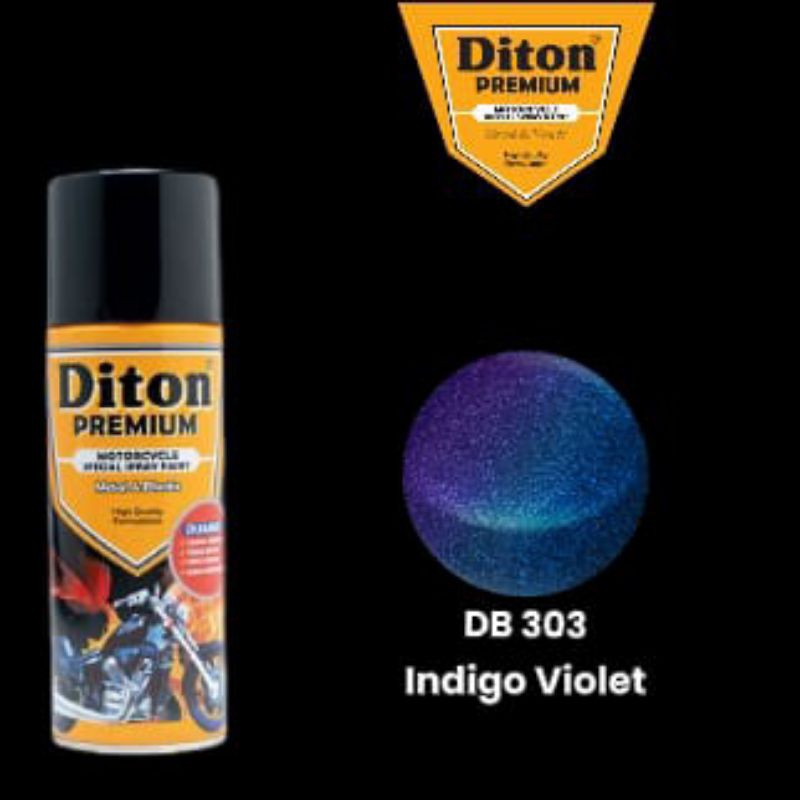 cat spray pilok Diton Premium Indigo Violet DB303 bunglon indigo violet db 303 Diton Premium 300cc T