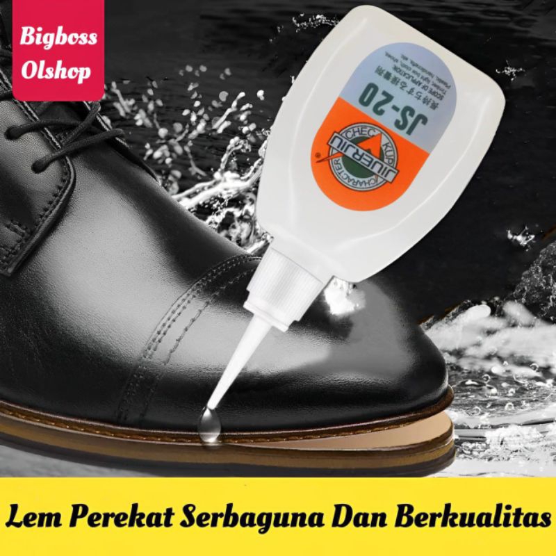 

Lem Super Glue Serbaguna/Cairan Super Perekat Kuat Lem Sepatu ⭐ BigBoss ⭐