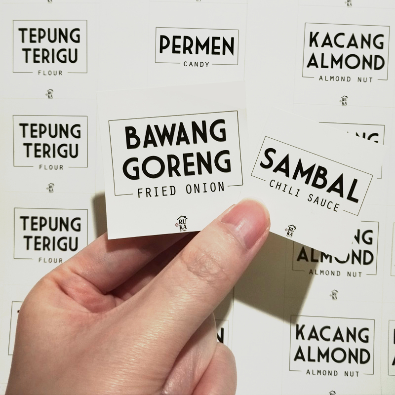 

❇️ Sticker Bumbu Kecap Saus Sambal Tomat Teriyaki BBQ Tiram Kacang Keju Mentai Madu Tiramisu Strawberry Mayones Minyak Goreng Bawang Almond Gula Garam Kaldu Ayam Jamur Sapi Lada Merica Hitam Putih Permen Micin MSG Stiker Tahan Basah Ruka Haven