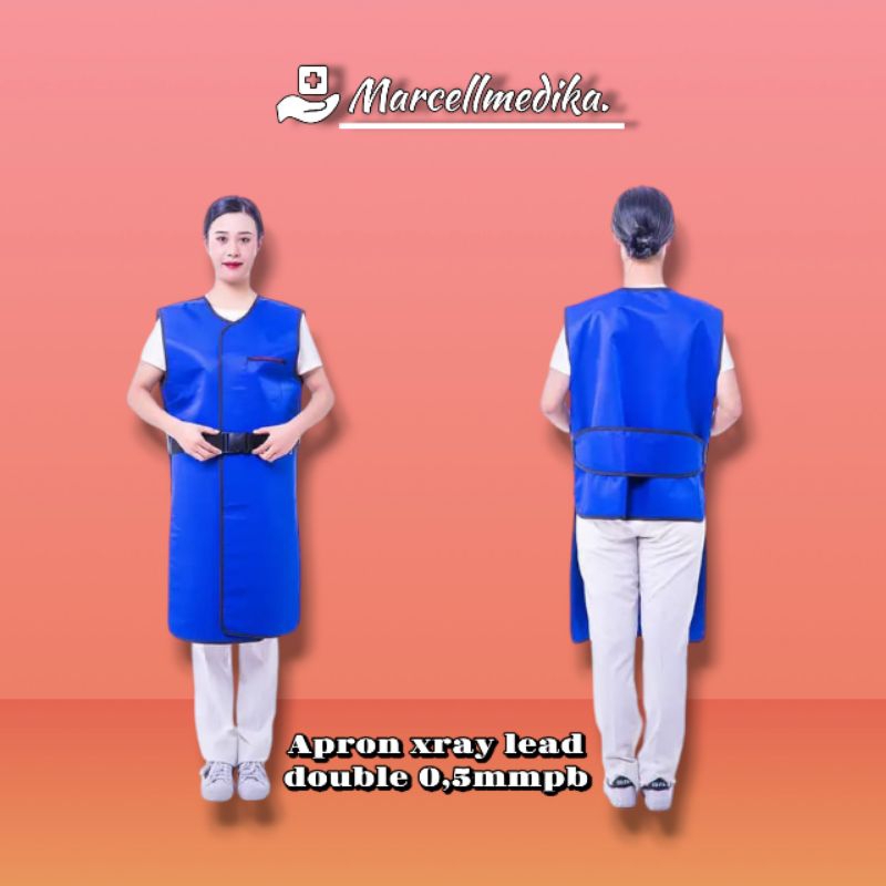 APRON XRAY LEAD DOUBLE XRAY 0,5mmpb / APRON LEAD DOUBLE XRAY PROTECTIVE 0,5mmpb