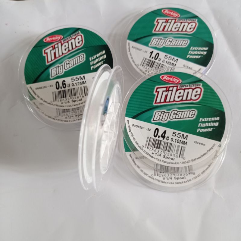 Sonline -Senar Pancing Triline Warna Putih Panjang 55m|| Nilon garis Fishing Line Memancing Garis