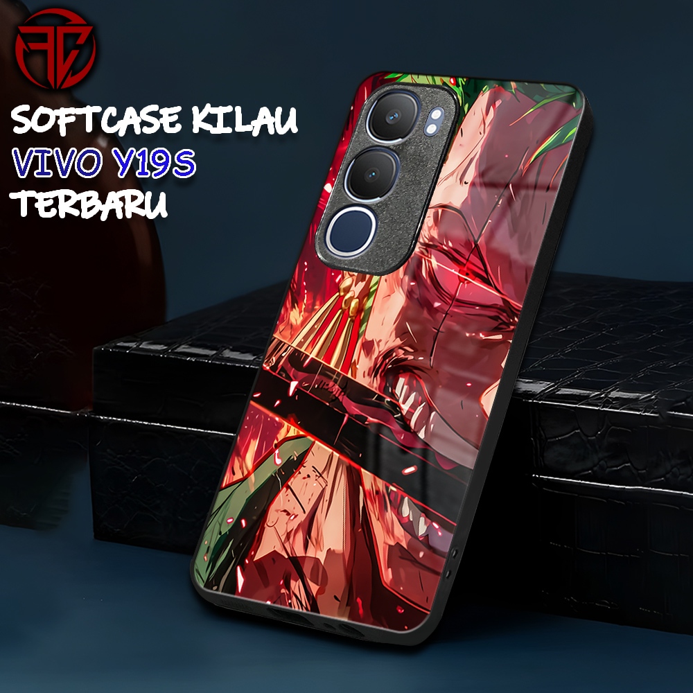 [SC14] Zoro | Softcase Kilau VIVO Y19S | Pelindung Kamera VIVO Y19s | Casing Aesthetic Keren | Case 