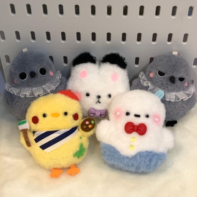 [READY🇲🇨] Keychain Love and Deepspace Plushie Claw Machine Snowman Zayne Artsybirb Rafayel Bunbun Xa