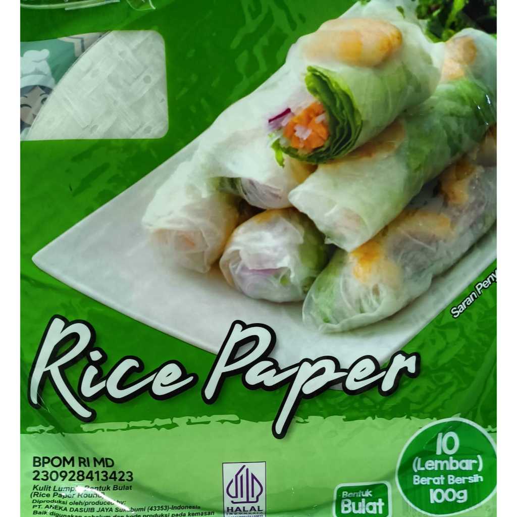 

Rice paper 100gr - kulit lumpia vietnam- spring roll banh trang