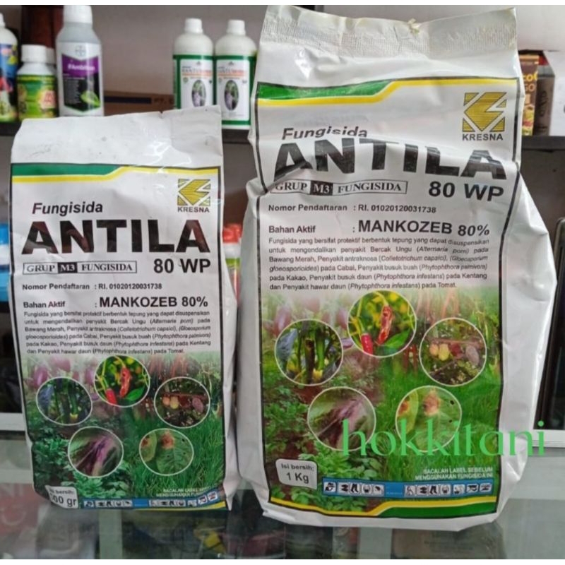 Fungisida Antila 80WP 500gr&1kg/Mengendalikan penyakit bercak ungu