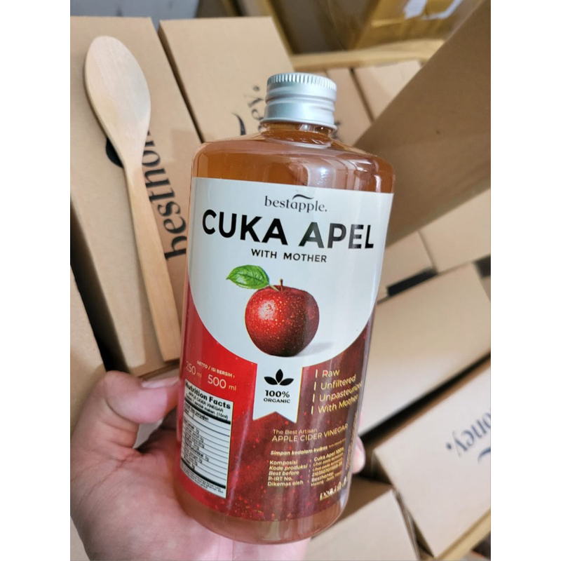 

Cuka Apel Apple Cider Vinegar With Mother 500ml