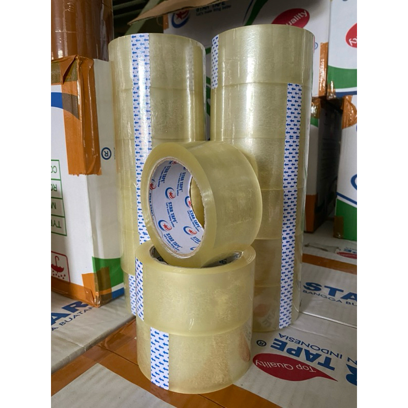 

Lakban (Per Dus) 100 Yard x 45 mm ECO Star Tape