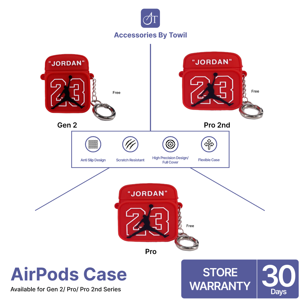 AIRPODS 1 2 PRO INPODS 12 Gen 3 SILIKON CASE FREE Gantungan Pelindung Headset Bluetooth Cover AirPro