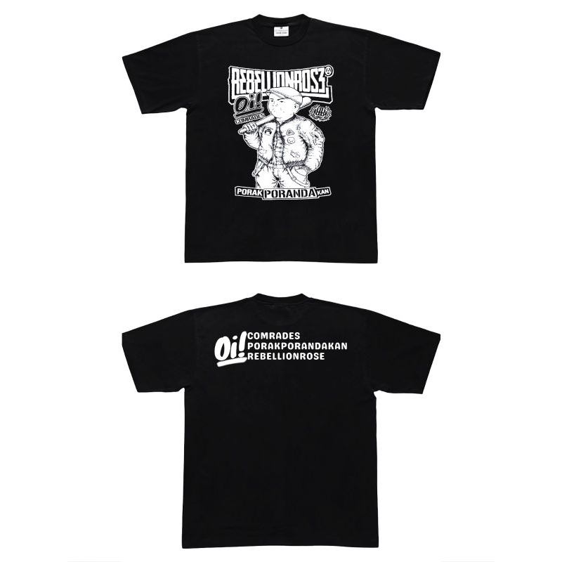 Rebellionrose  - Porak poranda Kan oi oi - Kaos band Rebellionrose/kaos band punk/kaos metal Rebelli
