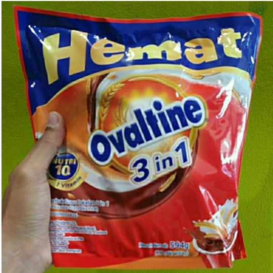 

OVALTINE 3 in 1 Minuman Serbuk Susu Cokelat 33gr x 18 Stik