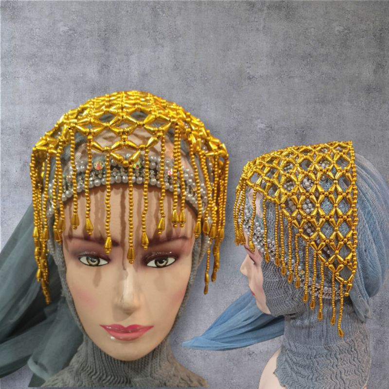 Aksesoris Tari Lenggang Nyai Betawi / Rajut Betawi / Rajut Tari Betawi / Lenggang Nyai