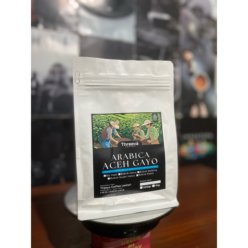 

KOPI ARABICA ACEH GAYO BIJI/BUBUK KOPI 500gr - PREMIUM (Specialty) GRADE ARABICA Aceh Gayo coffee Grade 1 - Bisa Biji Kopi Arabika atau Bubuk Kopi Arabika