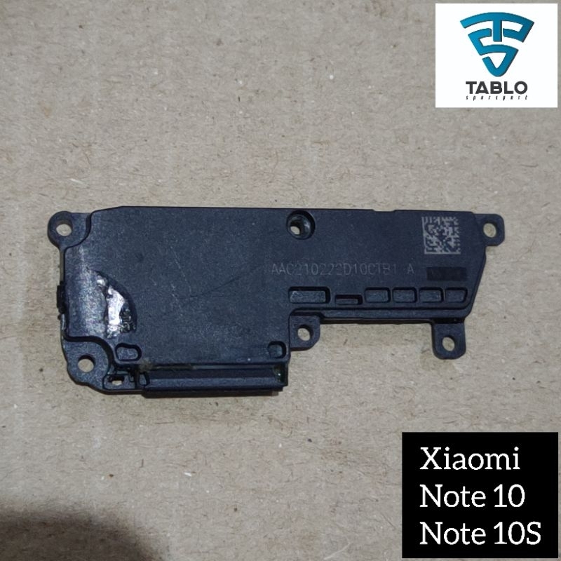 speaker utama xiaomi redmi note 10 10s 4G second original copotan hp