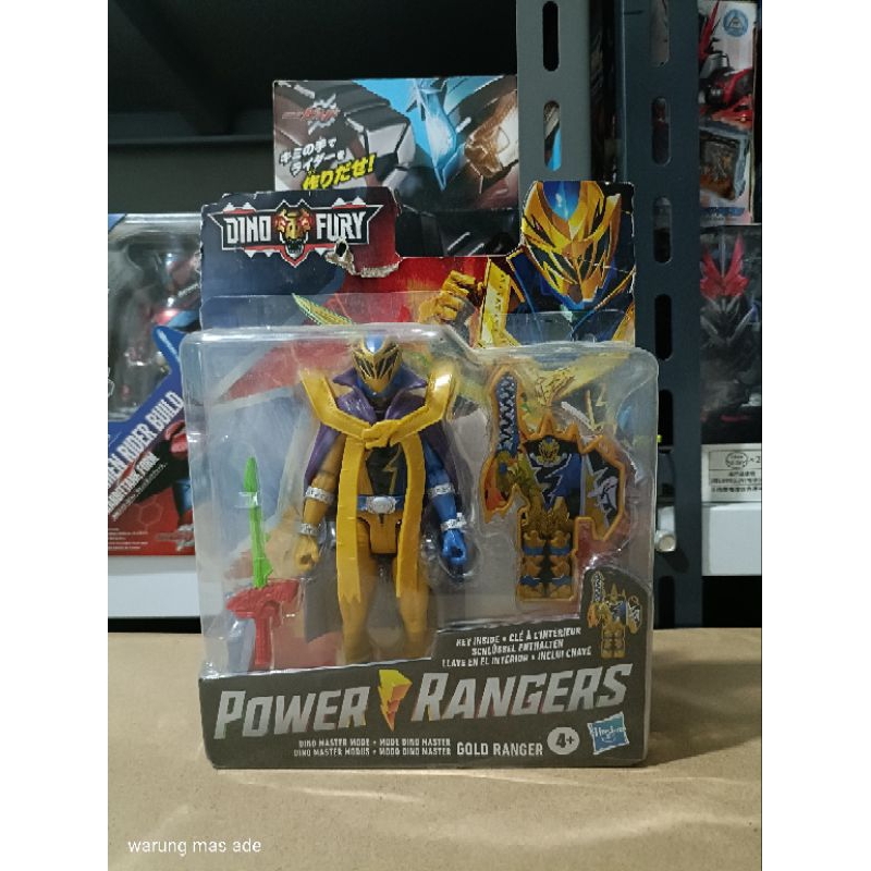 FIGURE POWER RANGERS DINO MASTER MODE GOLD RANGER - POWER RANGERS DINO FURY