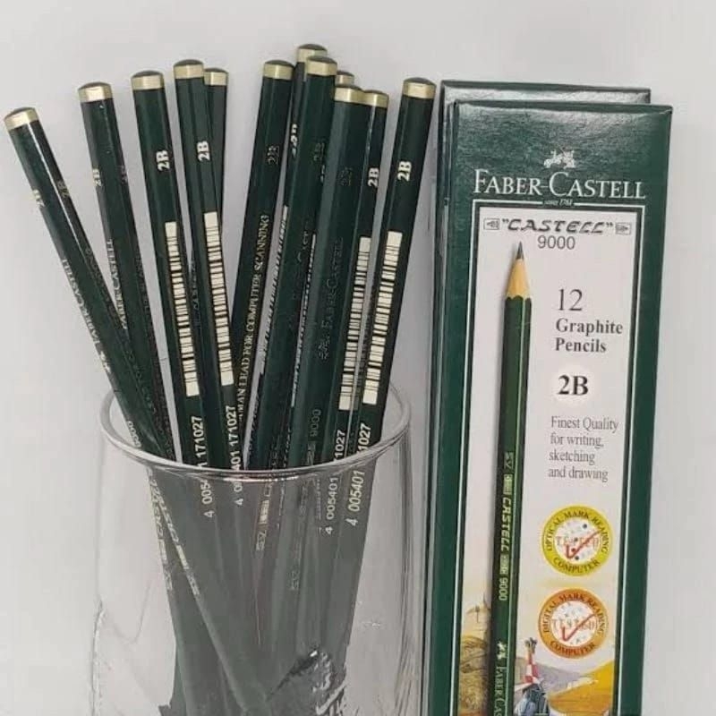 

Ecer 1 Pencil / Pensil Faber Castell 2B