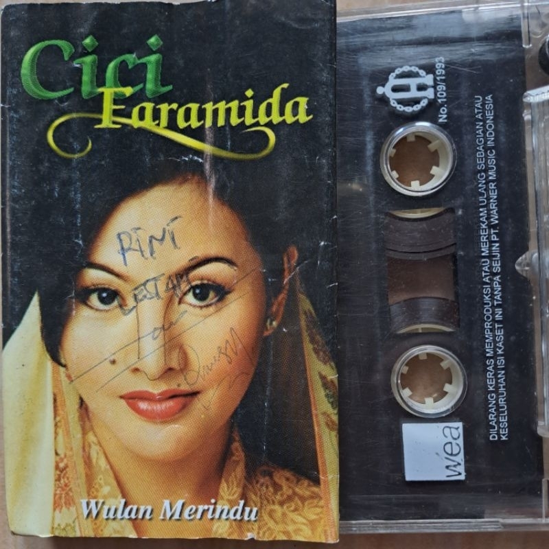 Kaset Dangdut Cici Faramida Album Wulan Merindu