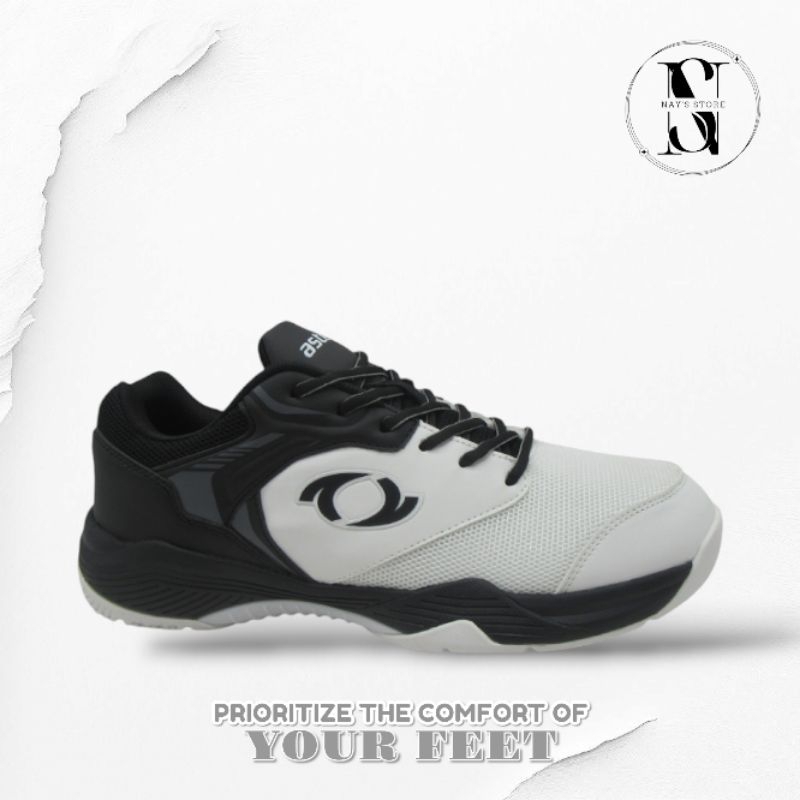 Sepatu Badminton Pria ASTEC JOF - White