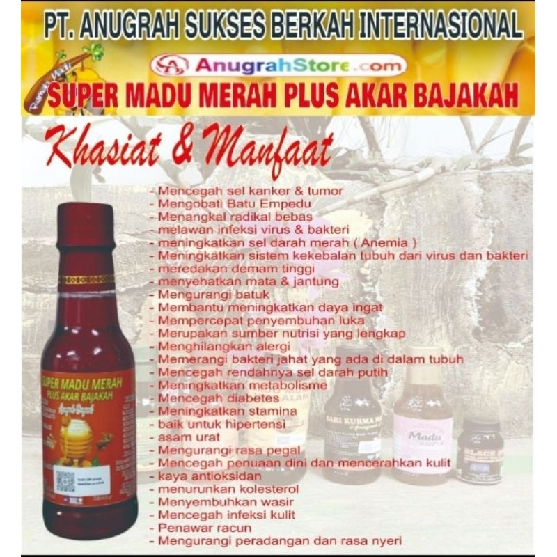 

MADU MERAH AKAR BAJAKAH