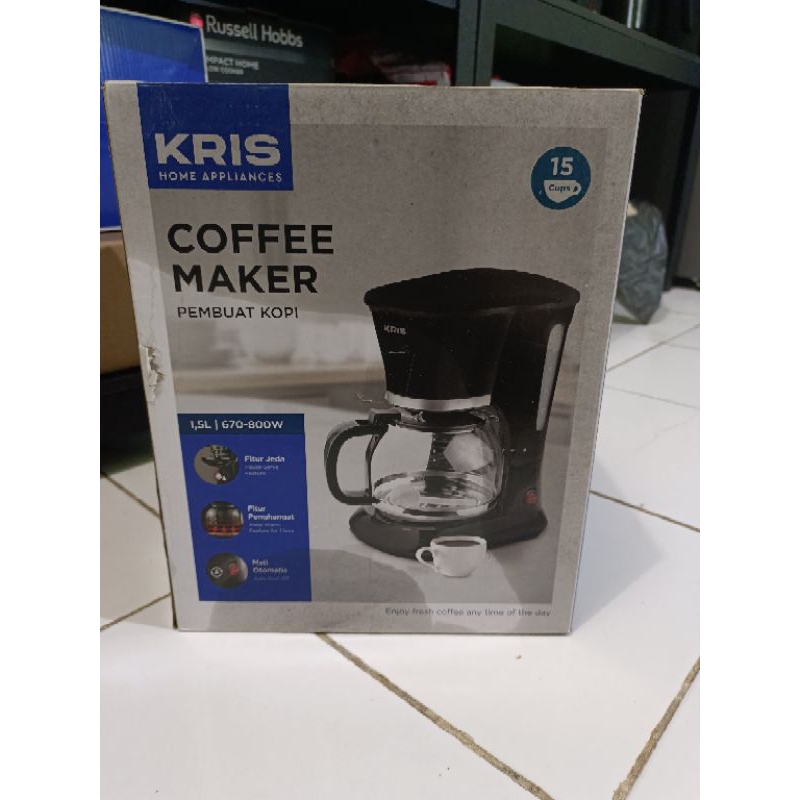 KRIS Coffee Maker 1,5L Mesin Pembuat Kopi