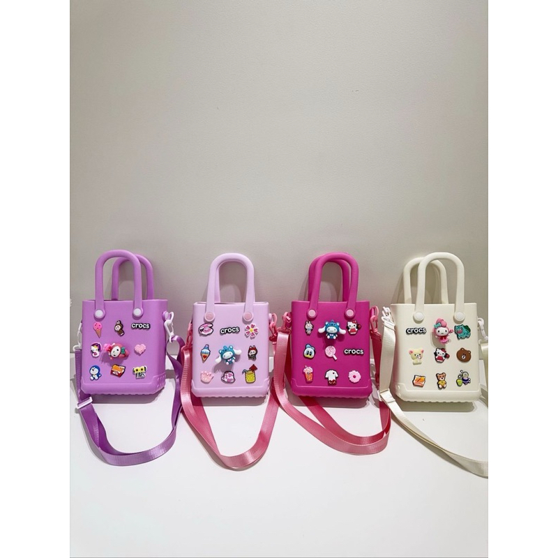 Tas Wanita Selempang Jelly Mini