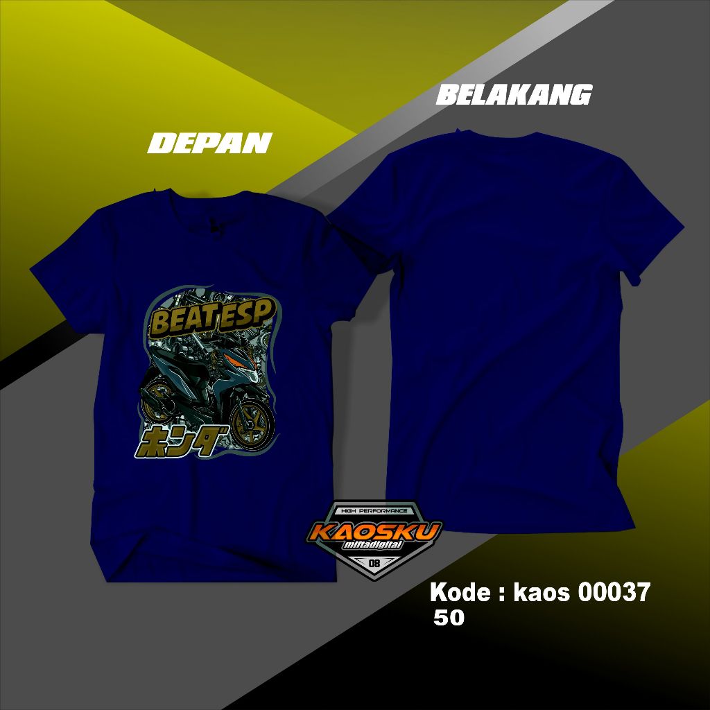 Kaos Baju Motor Racing Motor Beat Esp Baju Distro