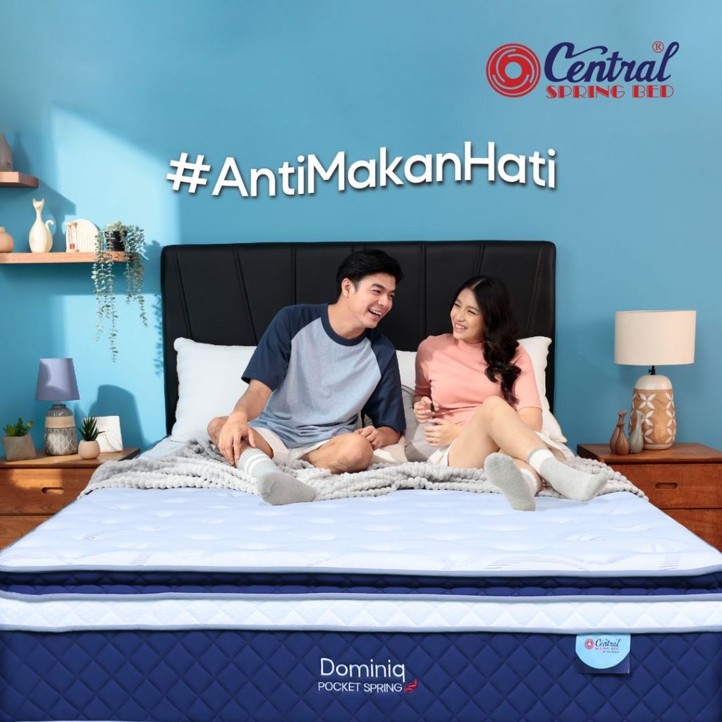 Kasur Springbed 160x200 Central Dominiq Pocket Bandung