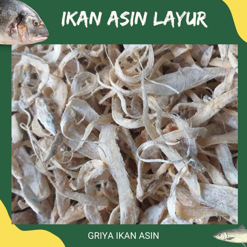 

Ikan asin layur kering / gereh layur 1kg harga termurah