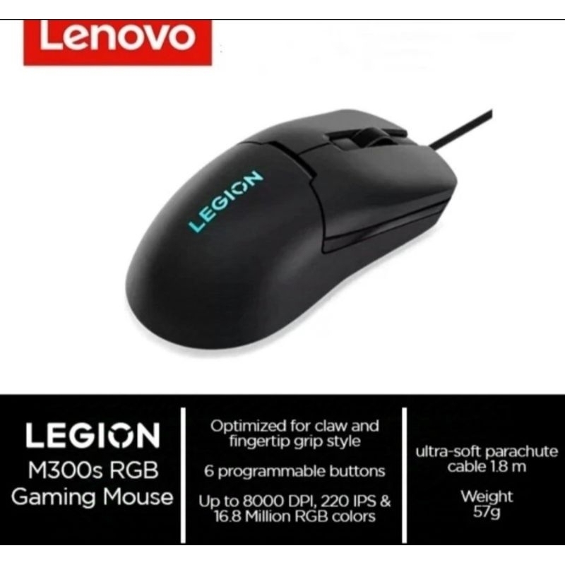 Lenovo Legion M300s RGB Gaming Mouse