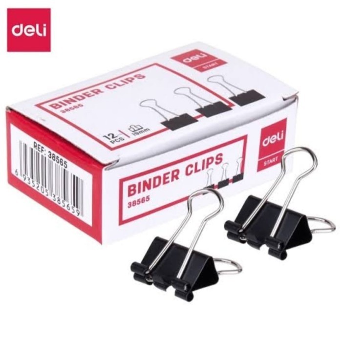 

Deli E38565 Office Consumable/Binder Klip-Binder Clips 19mm
