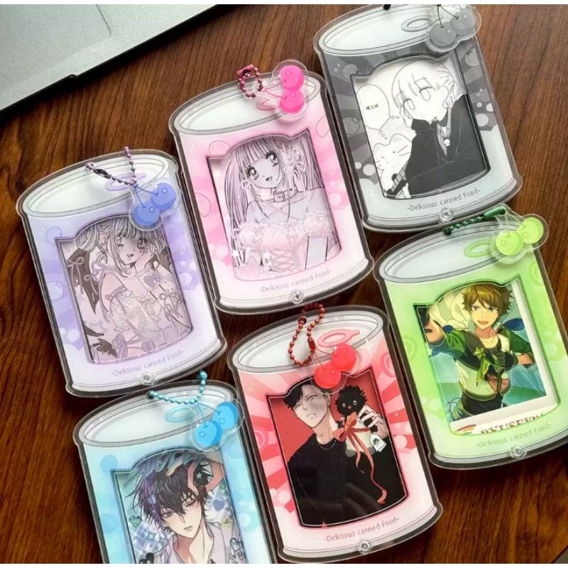

[PO] Cahol Photocard Kaleng soda Cherry Card Holder AKRILIK brand 纳米尺寸