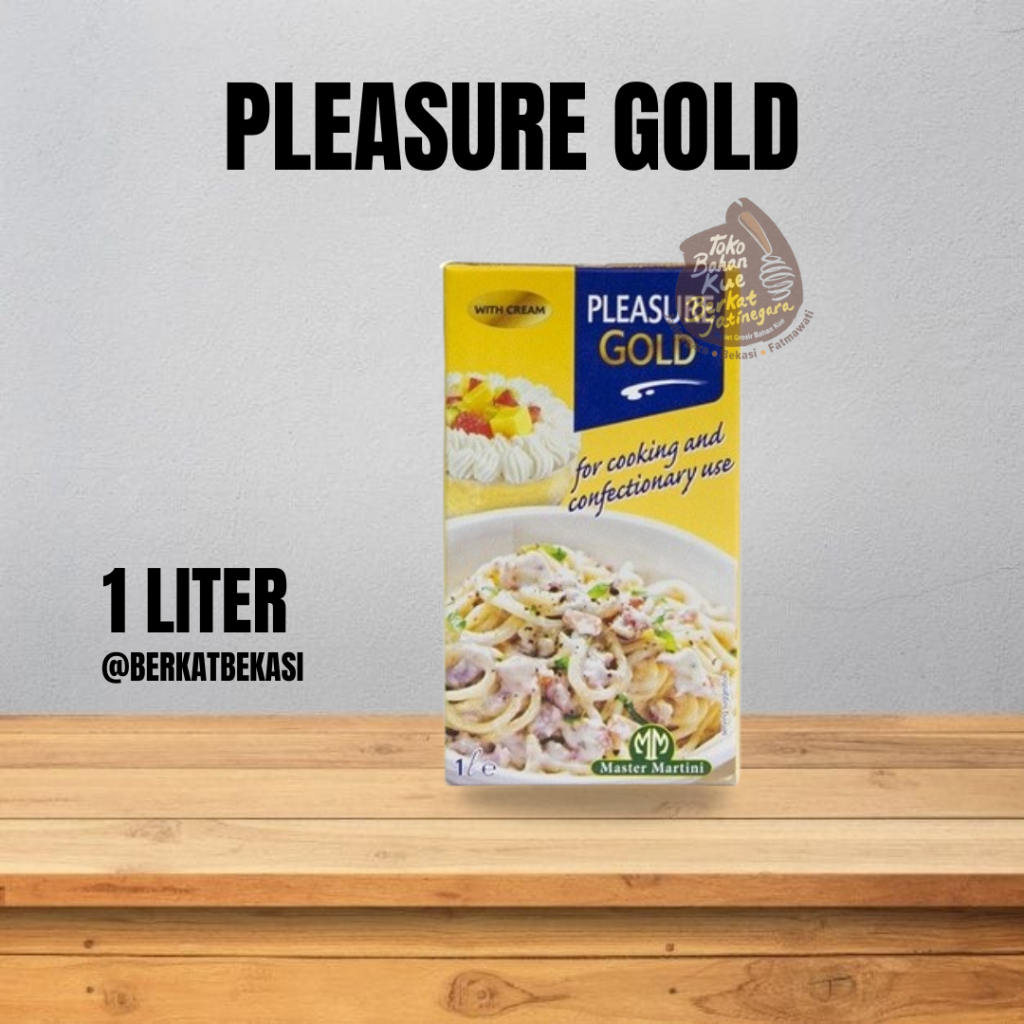 

PLEASURE GOLD COOKING CREAM UKURAN 1 LITER / PLEASURE GOLD