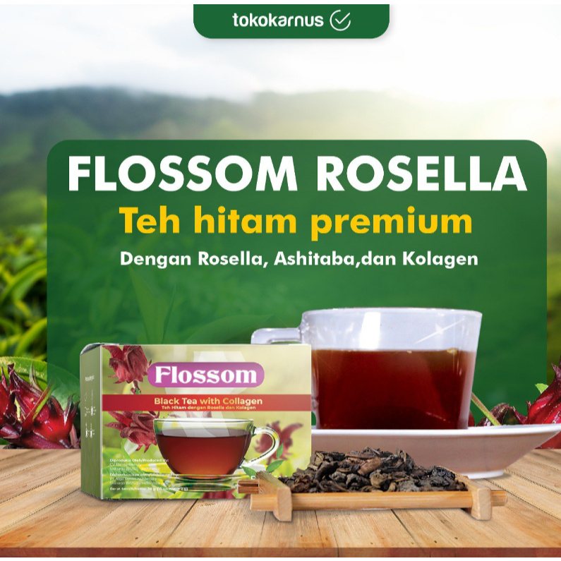 

Teh Premium Flossom Rosella Pilihan Keluarga Sehat