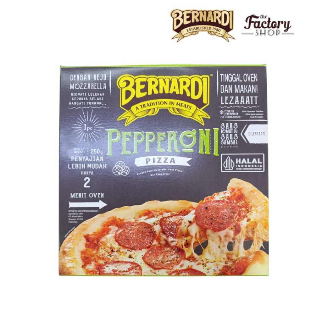 

BERNARDI PEPERONI PIZZA 250G (9930102279)