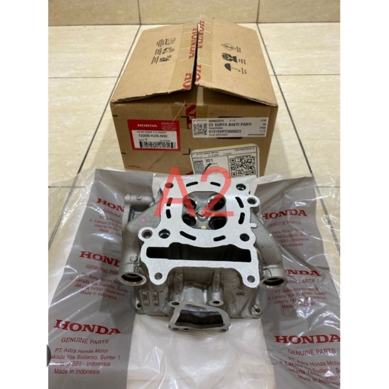 CYLINDER HEAD heat het vario 160 12200-K2S-N00 original AHM