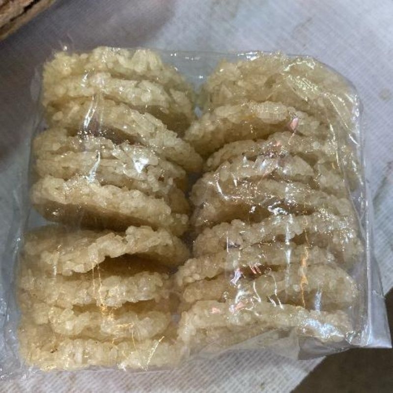 

rengginang mentah kering