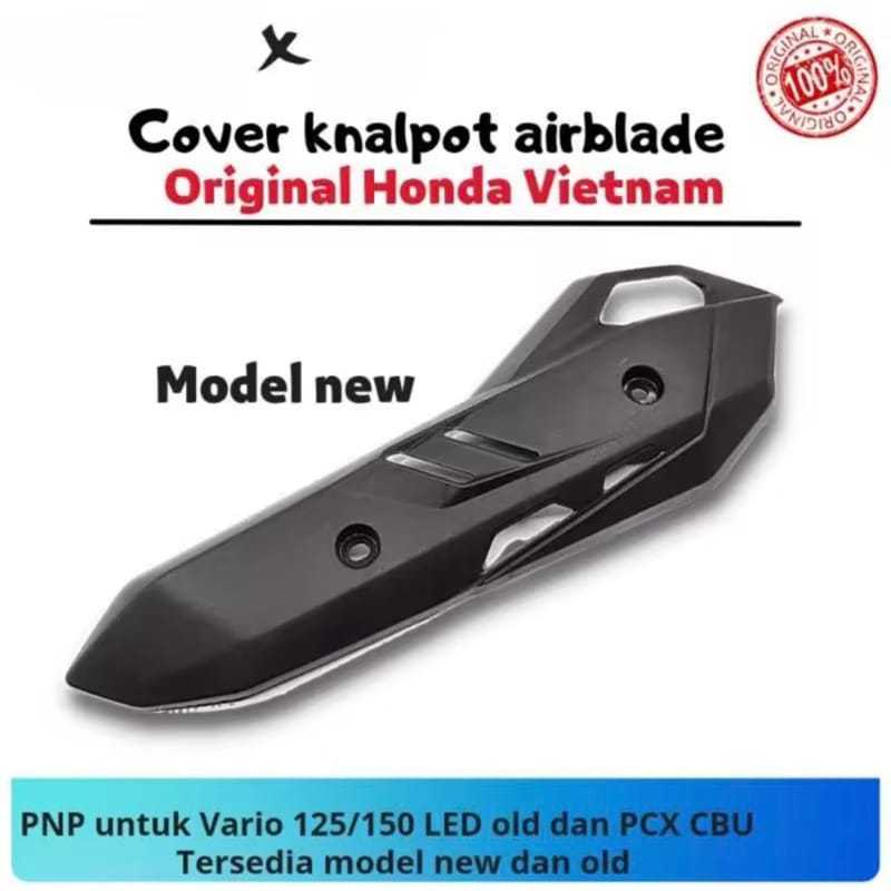 [ BERKAH MOTOR RACING ] Tutup knalpot / Cover knalpot Vario 125/150 PCX Air Blade New