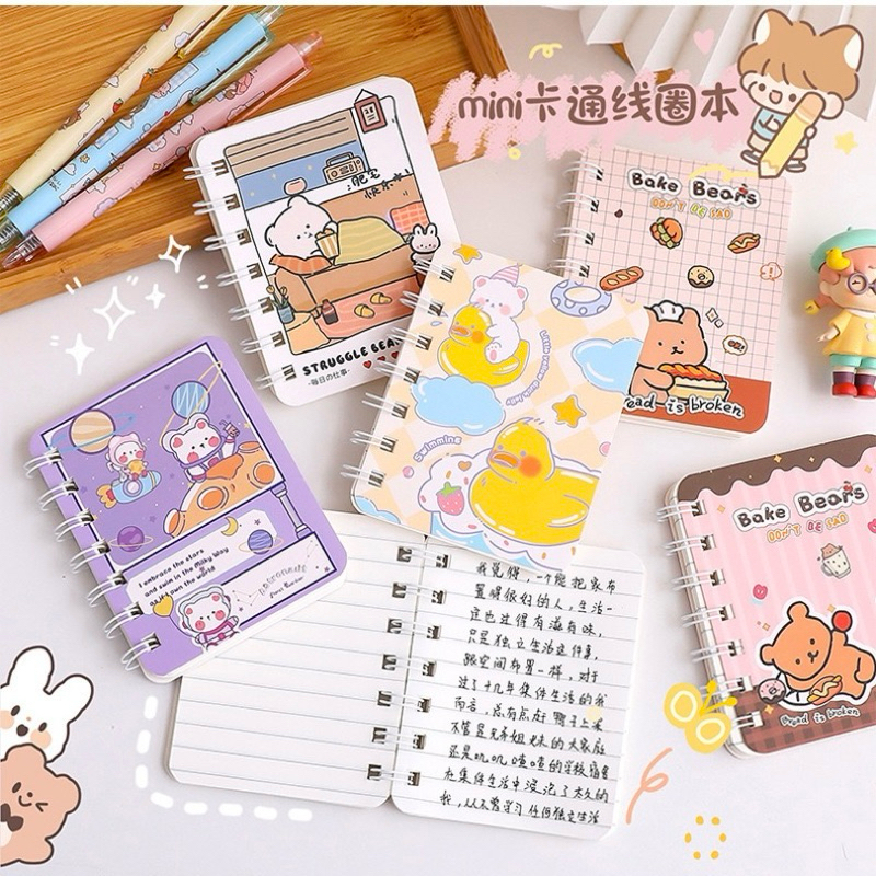 

Notebook Mini A7 Notepad Buku Tulis Sekolah Book Catatan Kecil Motif Lucu #t06