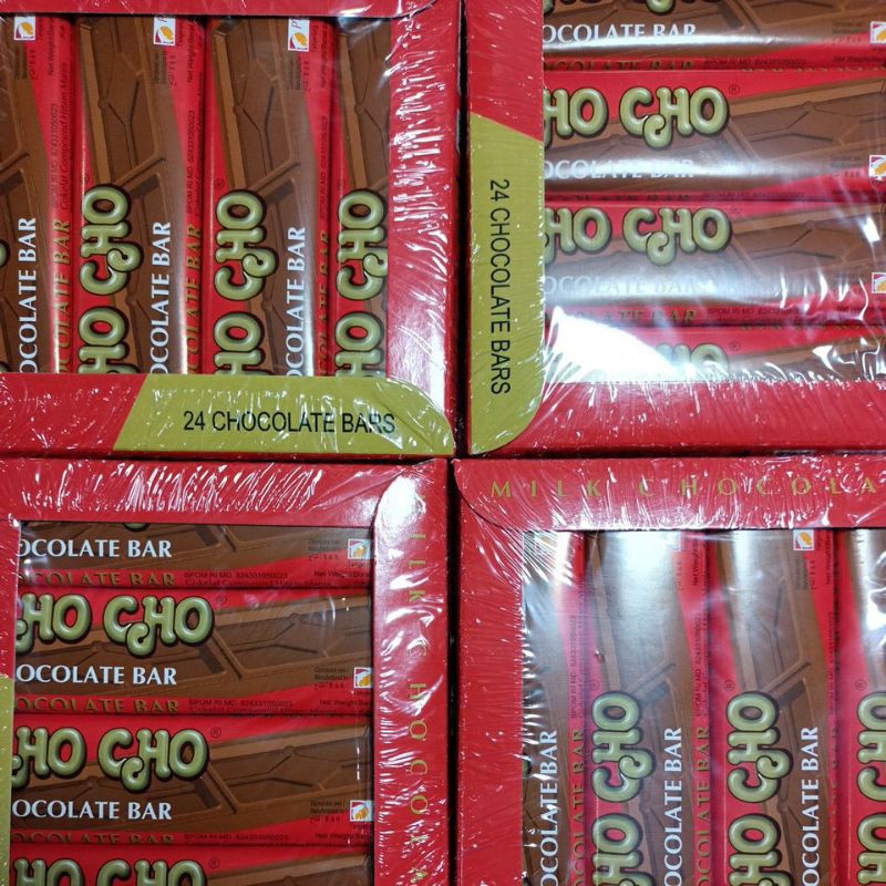 

CHO CHO CHOCOLATE BARS ISI 24PCS